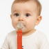 Attache Tétine en Coton Bio Teddy Fraise