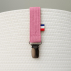 Attache Tétine en Coton Bio Teddy Rose