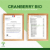 Cranberry Bio - Complément alimentaire - Fabriqué en France - Certifié Ecocert  - 200 gélules