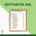 Erythritol Bio en Poudre - Zéro Sucre Zéro Calorie - Alternative Naturelle - Conditionné en France - Certifé écocert - 2.5kg