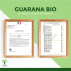  Guarana Bio - Complément alimentaire - Brûle Graisse Énergie - Caféine - Fabriqué en France - Vegan - Certifié écocert - 60 gélules