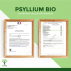 Psyllium Bio - Téguments de Psyllium en Poudre - Digestion Transit - Conditionné en France - Vegan - Certifié écocert - 150g
