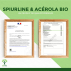 Spiruline et Vitamine C - Complément alimentaire - Énergie Immunité - Conditionné en France - Vegan - Certifié écocert - 150 comprimés