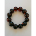 Bracelet aux perles d'ambre cerise