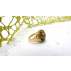 Bague orgonite jade en plaqué or