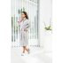  LUIN LIVING - Peignoir, S, GRIS PERLE
