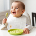 Bavoir en Coton Bio Blanc