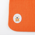 Bavoir en Coton Bio Fraise