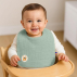 Bavoir en Coton Bio Vert