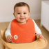Bavoir en Coton Bio Fraise