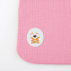 Bavoir en Coton Bio Rose