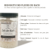 Sel de bain aux fleurs de Bach et aux Huiles essentielles -Détente et Relaxation BIO