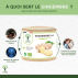 Gingembre Bio - Complément alimentaire - Mal des transports Digestion - 270 mg/gélule - Vegan - Certifié par Ecocert - 60 gélules