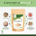 Psyllium Bio - Téguments de Psyllium en Poudre - Digestion Transit - Conditionné en France - Vegan - Certifié écocert - 500g