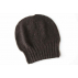 Bonnet "Américain" unisex 100% Alpaga Noir