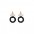 Boucles d'oreilles geometric black 