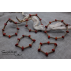 BRACELET Bois noisetier & Graines brut
