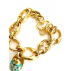 Bracelet artisanal exceptionnel Céline et Coccinelle 