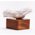 Sculpture en bois et céramique / HIBA