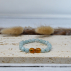 Bracelet Bébé -Pierres naturelles : Béryl bleu - aigue marine