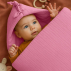 Nid d'Ange en Coton Bio Rose