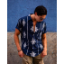 Chemise unisexe BELEN MAO Bleu - 100% Coton de Pima