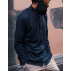 Chemise unisexe manche longue BERLIN - 100% Coton de Pima