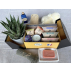 Coffret: Bougie et 3 Savons Bio - EN PROMOTION