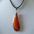 Collier Agate feu