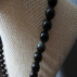 Collier en oeil céleste 8mm