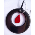 Pendentif Shungite avec Corail