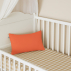 Coussin Rectangle en Coton Bio Fraise