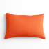 Coussin Rectangle en Coton Bio Fraise