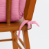 Coussin de Chaise Haute en Coton Bio Rose