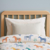 Coussin Rectangle en Coton Bio Blanc