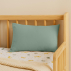 Coussin Rectangle en Coton Bio Vert