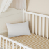 Coussin Rectangle en Coton Bio Blanc