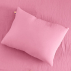 Coussin Rectangle en Coton Bio Rose