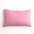 Coussin Rectangle en Coton Bio Rose