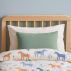 Coussin Rectangle en Coton Bio Vert
