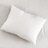 Coussin Rectangle en Coton Bio Blanc