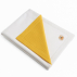 Couverture en Coton Bio Rex Blanc et Honey