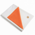 Couverture en Coton Bio Rex Blanc et Fraise
