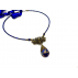 Collier orgonite abeille lapis lazuli
