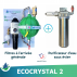 EcoCrystal 2, l'adoucisseur d'eau sans sel