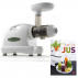 Extracteur de jus Omega 8224 blanc + livre en cadeau
