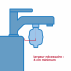 Support filtre douche déporté HYDROPURE 1/2 mâle-1/2 femelle 40mm