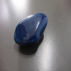 Galet agate bleue