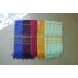 Serviette de bain & Plage, fouta hammam coton bio, Blueberry, 90x160 cm
