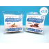 10 Sachets de biscuits – gamme Prise de Masse : chocolat-amandes et beurre de cacahuète 10x 35g